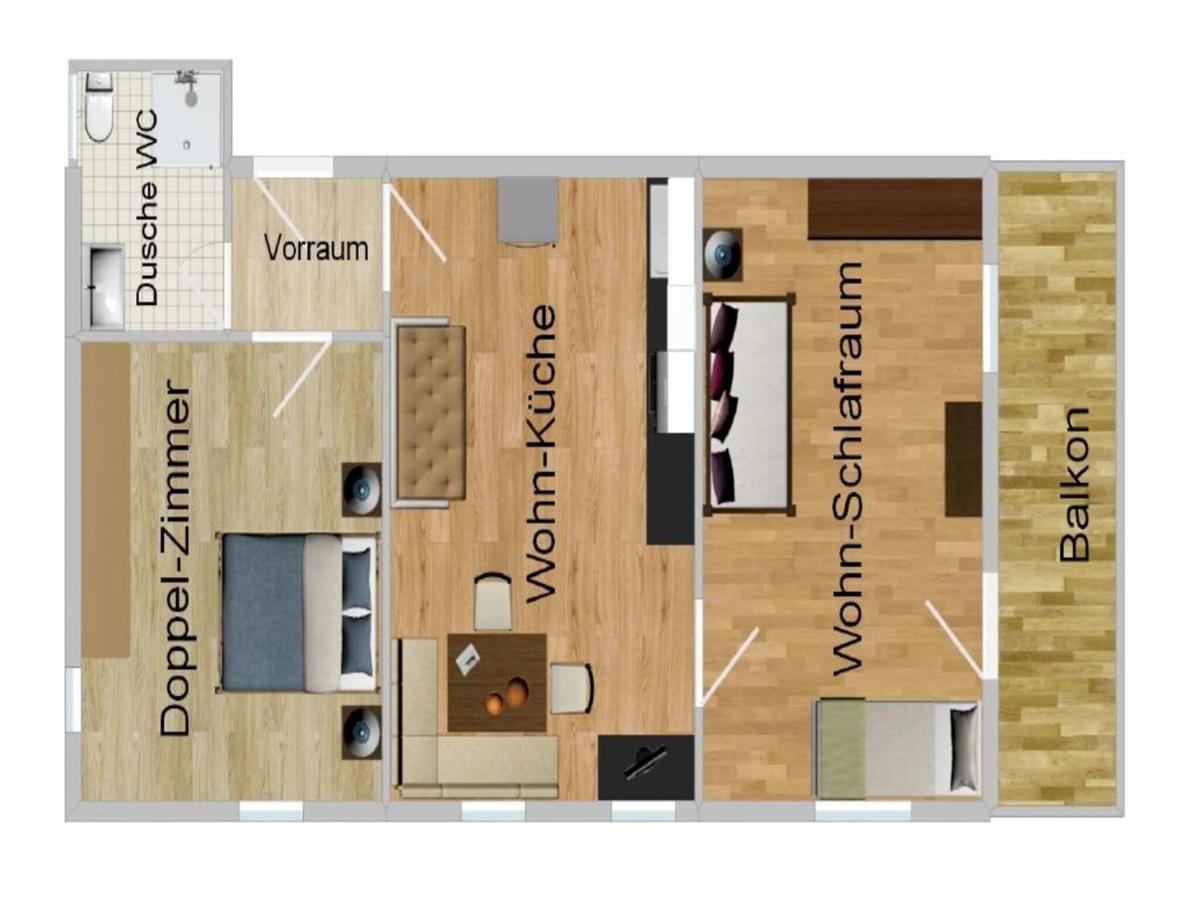 Apartment In Top Location In Fuegen With Balcony Екстериор снимка